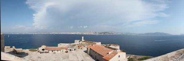 Chateau d'If, Marseille (Pano)